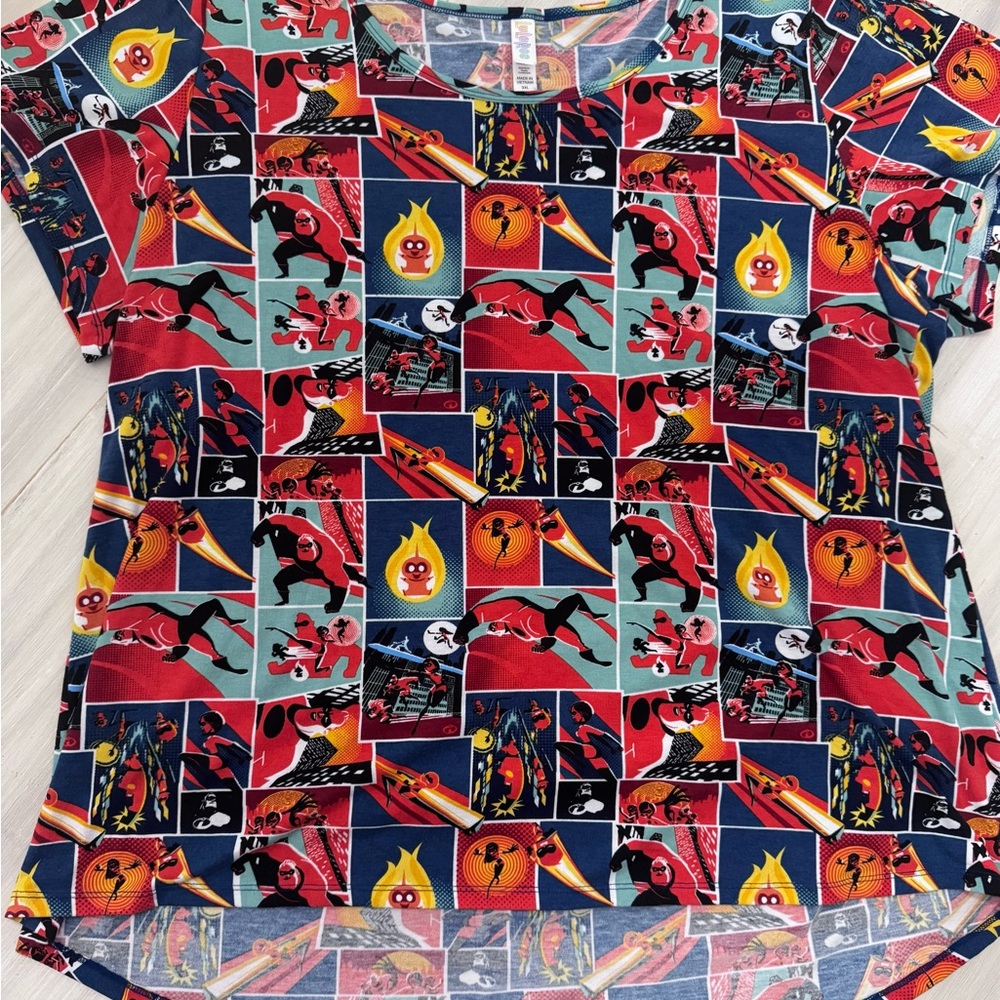 LuLaRoe Classic Incredibles Graphic Tee